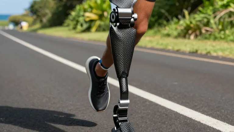 Illustration for: Amputee reservist Boris Shtonda completes Hawaii Ironman